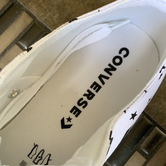 CONVERSE CTAS OX WHITE/BLACK/WHITE MENS - Picture 15 of 15